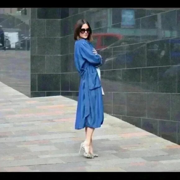 H&M - Denim coat - NEW! Trendy denim - Picture 3 of 10